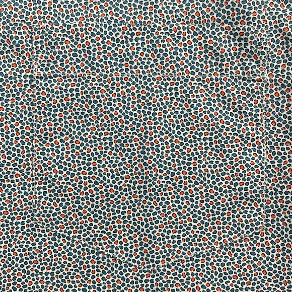 Rodd & Gunn Sports Fit Micro Pattern Short Sleeve Button Up (White/Blue/Orange) - Picture 12 of 16